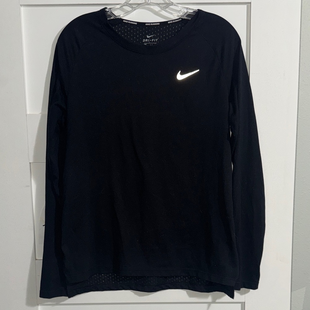 Nike Black Dri-FIT Long Sleeve Shirt